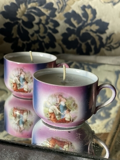 Vela de Soja Vintage Taza Antigua - comprar online