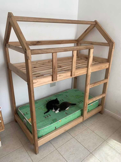 Imagen de Cama Cucheta Montessori Casita