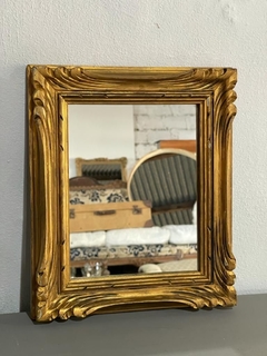 Espejo de Madera Tallada Antiguo en internet