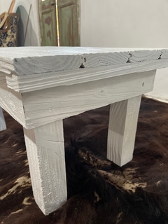 Imagen de Mesa Ratona Blanca de Madera
