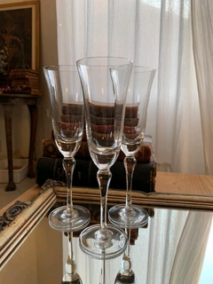 Copas champagne de cristal San Carlos en internet
