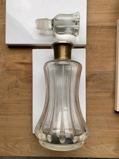 Botella de Cristal y Plata  - tienda online