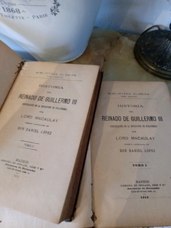 Libros "Historia del Reinado de Guillermo III" - tienda online