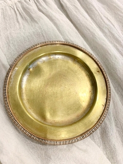 Plato de Bronce y Alpaca - comprar online