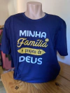 Camiseta Minha Familia é projeto de Deus