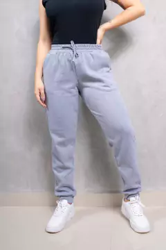 Calça de moletom cinza - comprar online