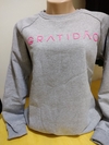 Moletom unissex Gratidão