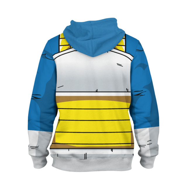 vegeta armor moletom com capuz