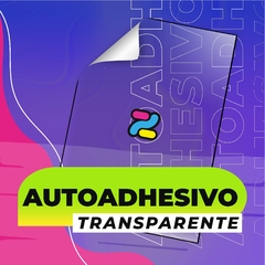 Impresión  Autoadhesivos A3 Transparente