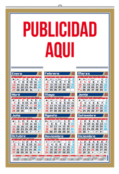 Almanaques comercial de pared 2022 - Zocan Imprenta