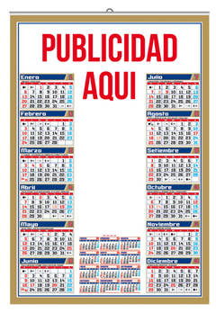 Almanaques comercial de pared 2022 - comprar online