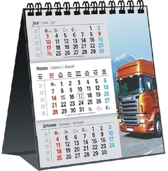 Almanaques de Escritorio Triton 13 Hojas FULL COLOR - Zocan Imprenta
