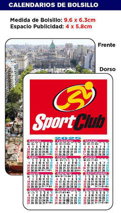 almanaques bolsillo y calendarios bolsillo en internet