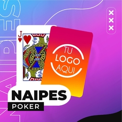 Naipes POKER  - Dorso Personalizados