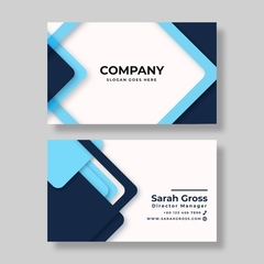 Tarjetas Personales  Full Color  Con Diseño Incluido  Simple FAZ