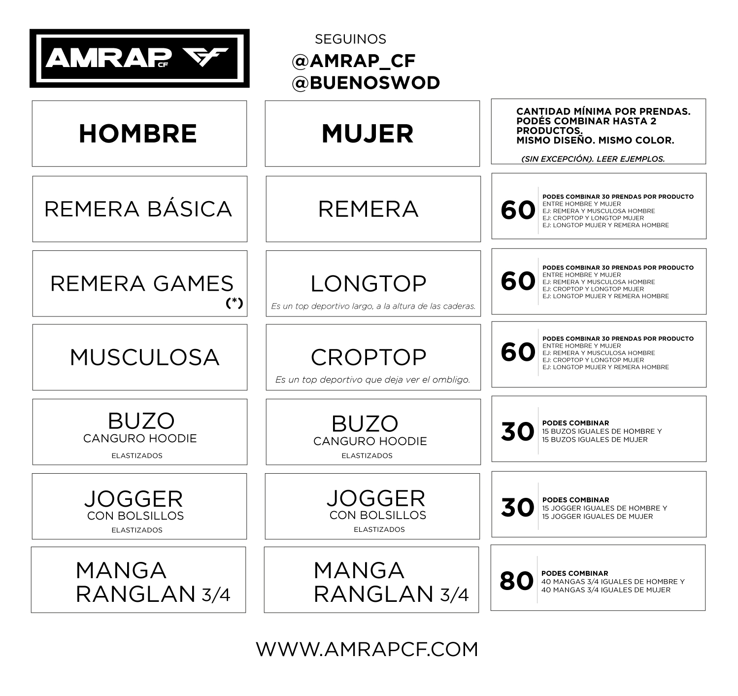 ROPA PERSONALIZADA