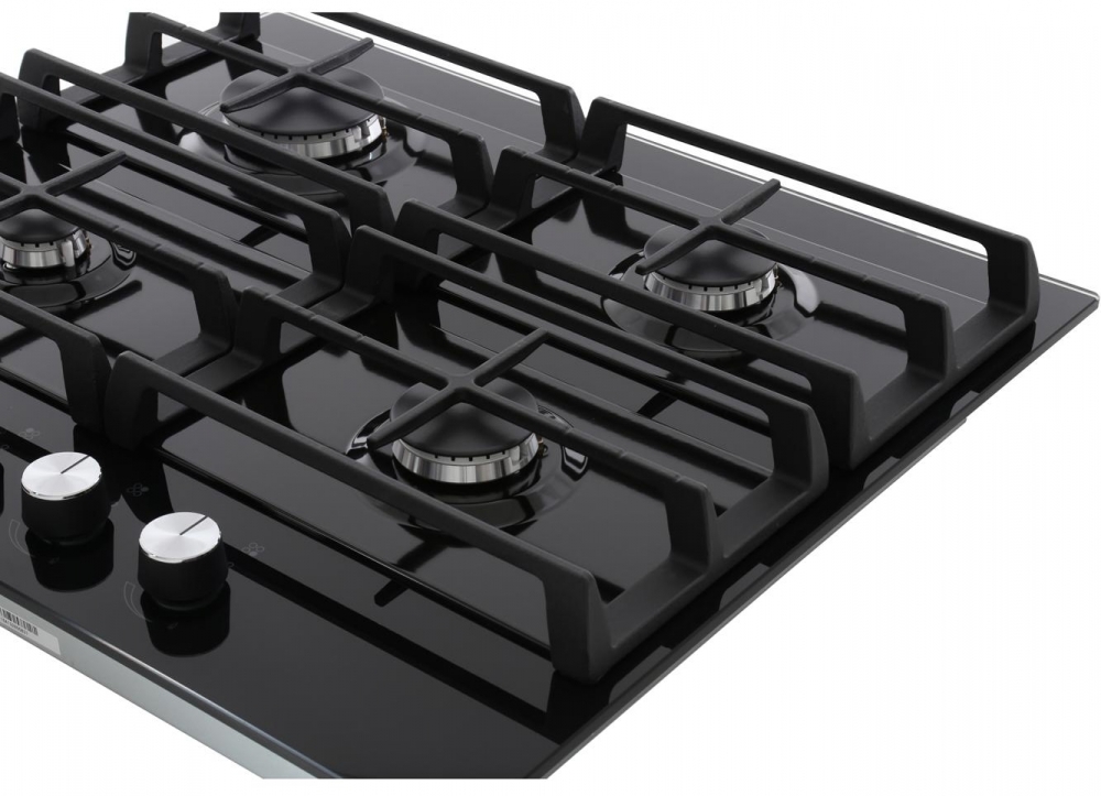 Anafe Samsung A Gas Negro 4 Hornallas De 60 Cm Na64h3000ak