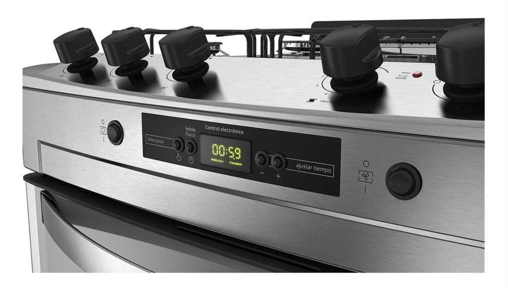 Cocina Whirlpool Gourmand Gas Wf876xg 5 Hornallas 76 Cm