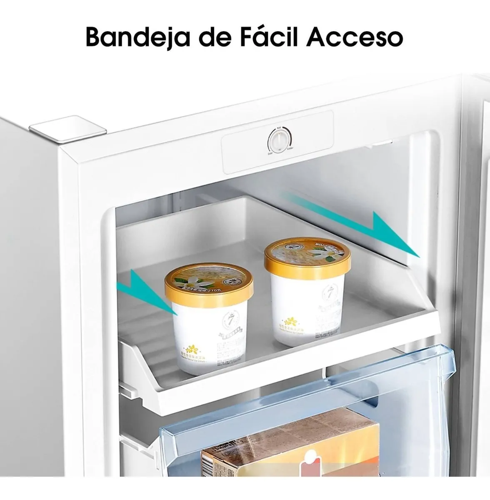 Freezer Hisense 166 Lt Vertical Plata Rs20dcs