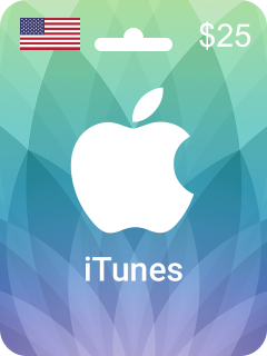 Tarjeta iTunes 25 (US) - Email Delivery