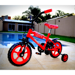 ART. 11002 BICICLETA R 12 VARON IMPORTADA GOMA MACIZA - comprar online