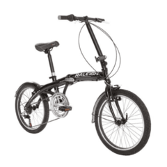 ART. 11208 BICICLETA R 20 PLEGABLE RALEIGH CURVE 6 VELOC. - comprar online