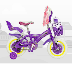 ART. 13006 BICICLETA R 12 DAMA X-TERRA ROCK STAR - RAINBOW