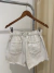 Short Lumavi denim frunce T.38 en internet