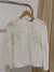 Blusa H&M broderie T.32/XS
