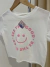 Remera multimarca crop estampa T.S - comprar online