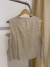 Chaleco Rivol vintage lino botones de nacar T.L en internet