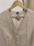 Chaleco Rivol vintage lino botones de nacar T.L - comprar online