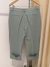 Pantalon Zara verde midi T.L en internet