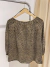 Blusa Zara detalle en mangas T.XL en internet