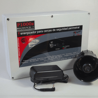 PA-P1000Z Energizador de Seguridad Perimetral c/zona,batería, sirena y convertidor.