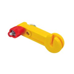 PEON-501 Aislador Plast. Regulable N°1 Amarillo San Miguel