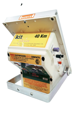 PK-40 KIT SOLAR PEON 40 KM Con Batería Incorporada. S/seguro - Peón Cercas Eléctricas