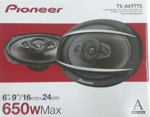 Parlantes Pioneer 6977S 650w 6x9 4Vias 100w Reales