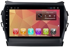 Stereo Multimedia 9" Hyundai Santa Fe 2013 al 2017 con GPS - WiFi - Mirror Link para Android/Iphone