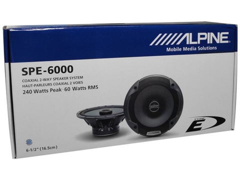 Juego de Parlantes Alpine SPE-6000 6" 2 Vias 40w Reales
