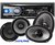 Combo Alpine Stereo con USB + 4 Parlantes