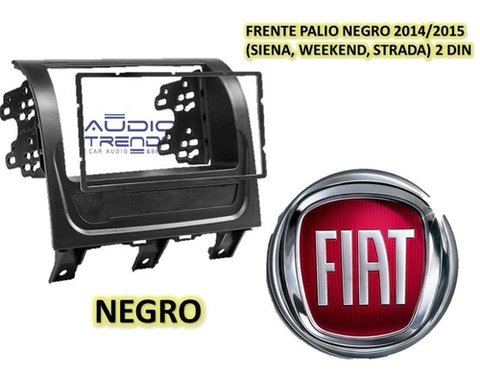 Marco Adaptador 2 Din Para Fiat Palio 2014 - 2015