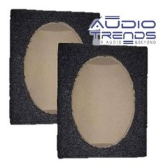 Juego de Cajas Acusticas 6x9" Cerradas - comprar online