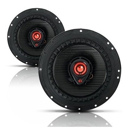Juego de Parlantes Bomber Sin Reja 6" 3 Vias 25w Reales