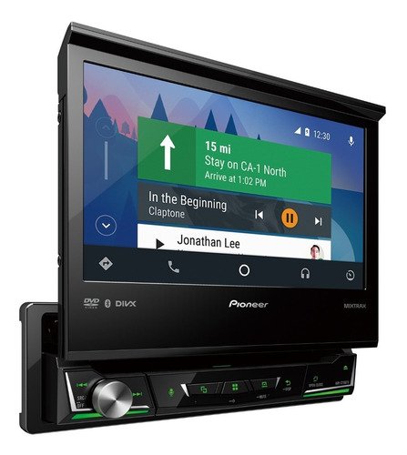 Stereo DVD Pioneer Indash AVH-Z7250BT con Android Auto - Apple Car Play - Bluetooth - USB
