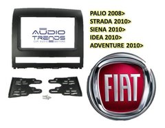 Marco Adaptador 2 Din Fiat Palio-siena -strada-idea-adventure - Audio Trends