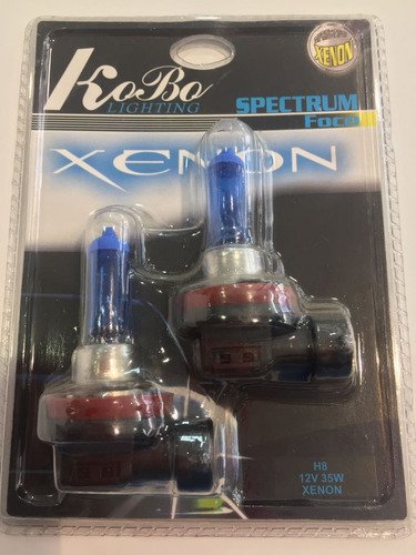 Juego De Lamparas Kobo Tipo Xenon H8 Blister