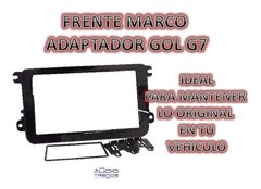 Marco Adaptador Vw Gol Trend Voyage G7 2017 Doble Din - comprar online