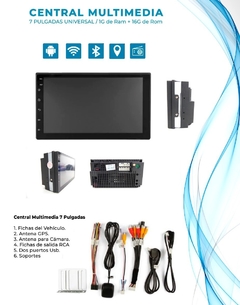 Stereo Multimedia 7" para VW Bora / Golf 2010-2013 con GPS - WiFi - Mirror Link para Android/Iphone - Audio Trends