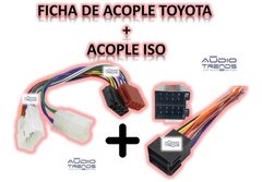Ficha Acople Toyota + Ficha Acople Iso - Audio Trends